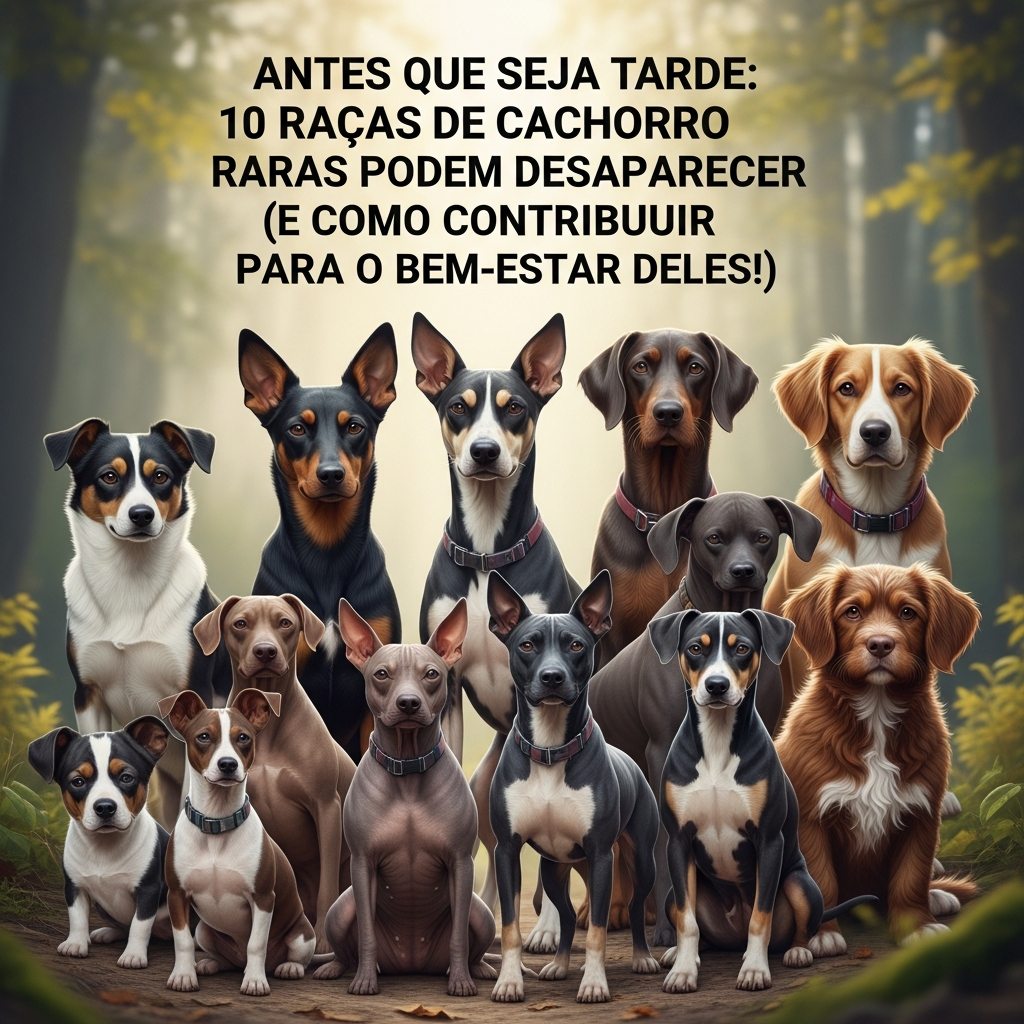Antes Que Seja Tarde: 10 Raças de Cachorro Raras em Risco (Guia Completo GuiaZap)