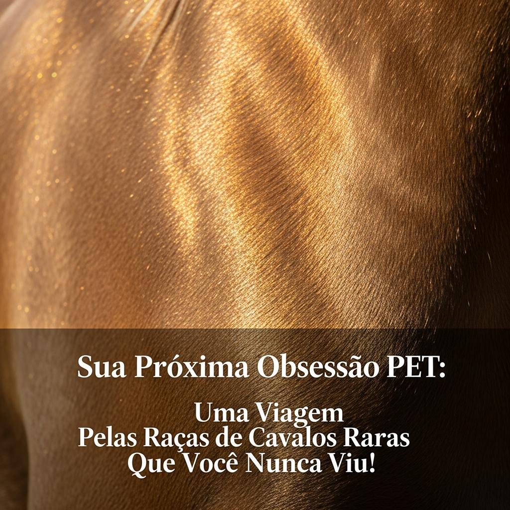 A Ciência da Raridade: Por Que Algumas Raças Cavalinas Se Tornam Joias Genéticas?