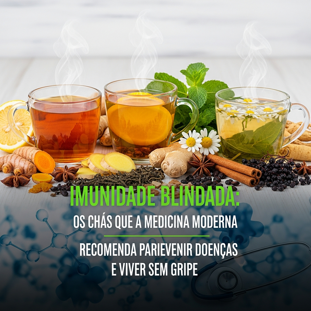 Imunidade Blindada: Chás Que a Medicina Moderna Recomenda para Prevenir Doenças e Viver Sem Gripe | GuiaZap
