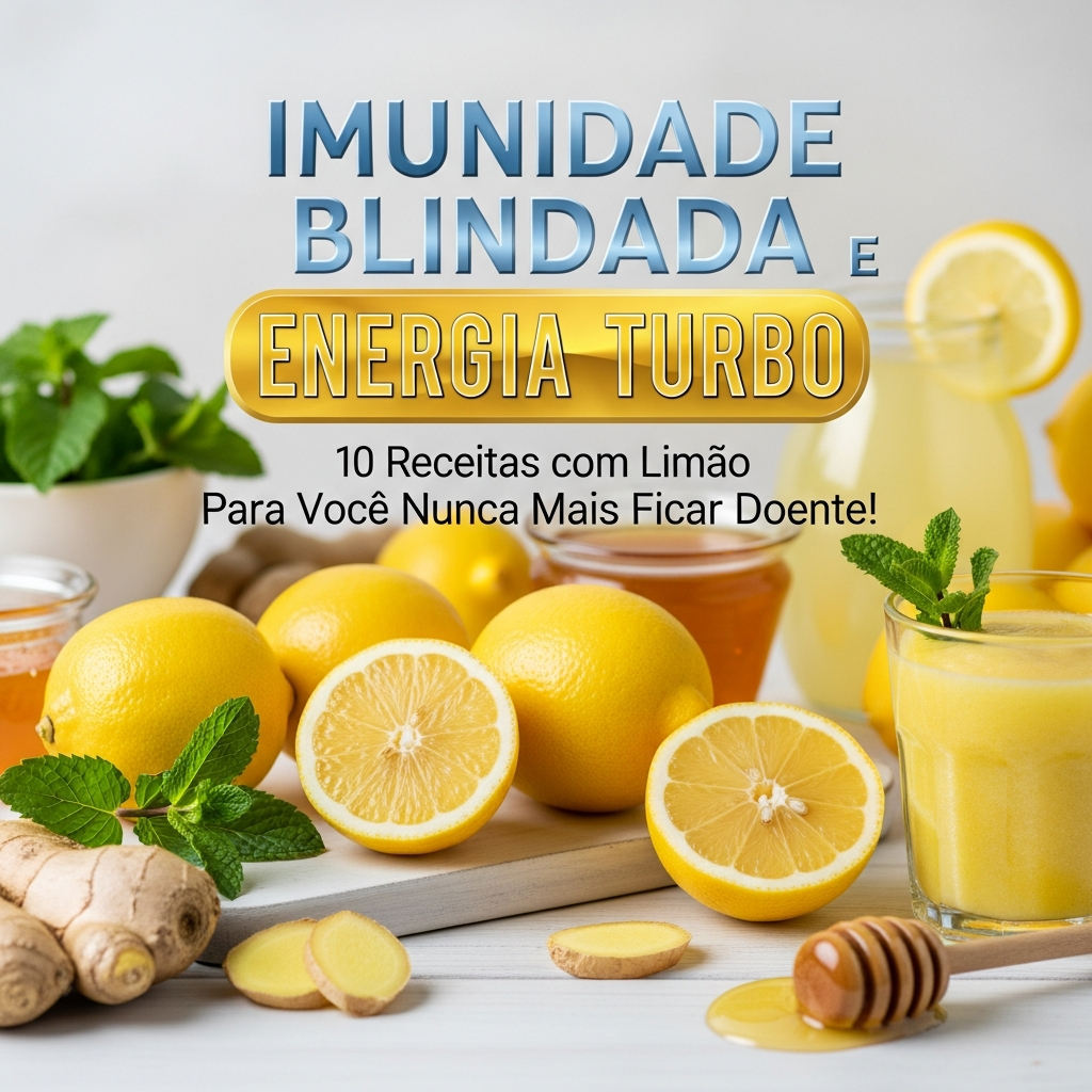 Imunidade Blindada e Energia Turbo: 10 Receitas com Limão para Nunca Mais Ficar Doente! - GuiaZap