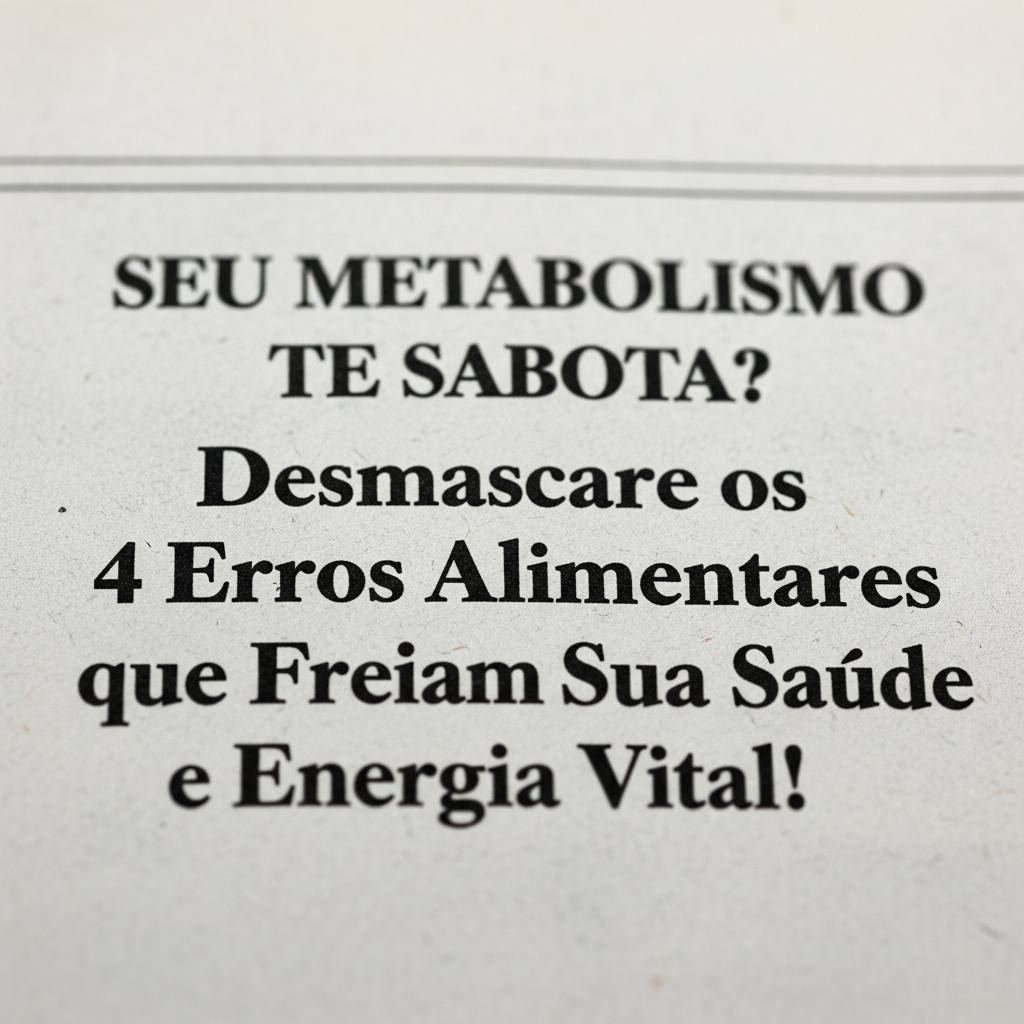 O Enigma do Metabolismo: Mais do que Gasto Calórico