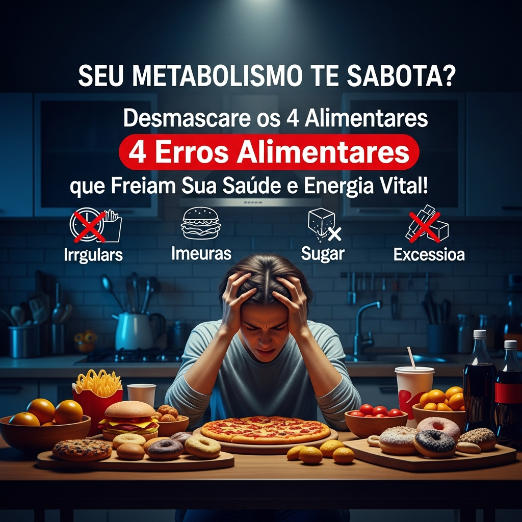 Erro Alimentar #2: O Ataque Insidioso dos Alimentos Processados e Açúcares Refinados