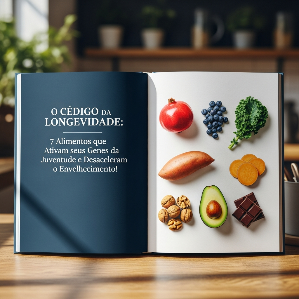O Código da Longevidade: 7 Alimentos que Ativam seus Genes da Juventude e Desaceleram o Envelhecimento - GuiaZap